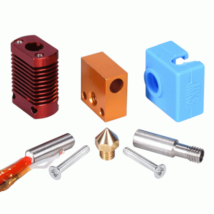 Хотэнд CR10 (красный) 24V 40W