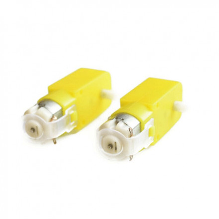 Мотор с редуктором 1:48 односторонний