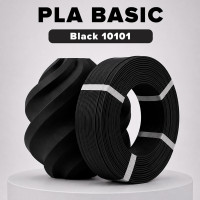 Пластик PLA basic 1кг черный BambuLab (10101) без катушки Пластик PLA basic 1кг черный BambuLab (10101) без катушки