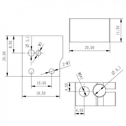 Хотэнд для Anycubic Vyper Bi-Metal