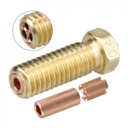 Сопло с медной вставкой (тип CHT) для хотэнда Volcano