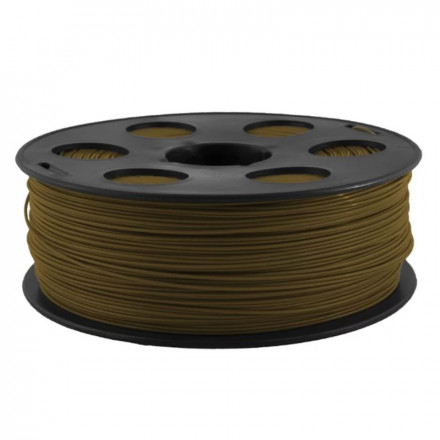 Пластик PLA 1кг золотистый металлик Bestfilament (1.75мм)