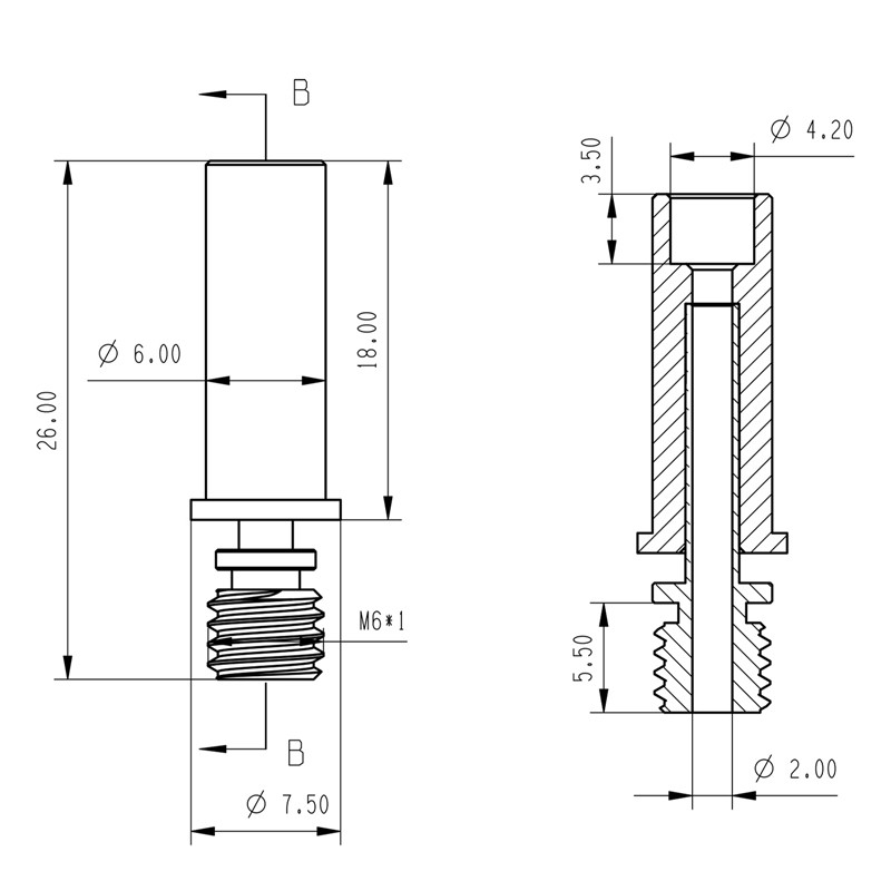 Комплект для хотэнда Anycubic Vyper Bi-Metal