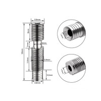 Термобарьер M6x30 титановый сплав для Kingroon
