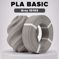 Пластик PLA basic 1кг серый BambuLab (10103) без катушки Пластик PLA basic 1кг серый BambuLab (10103) без катушки