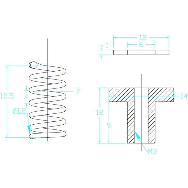 Пружина Ultimaker