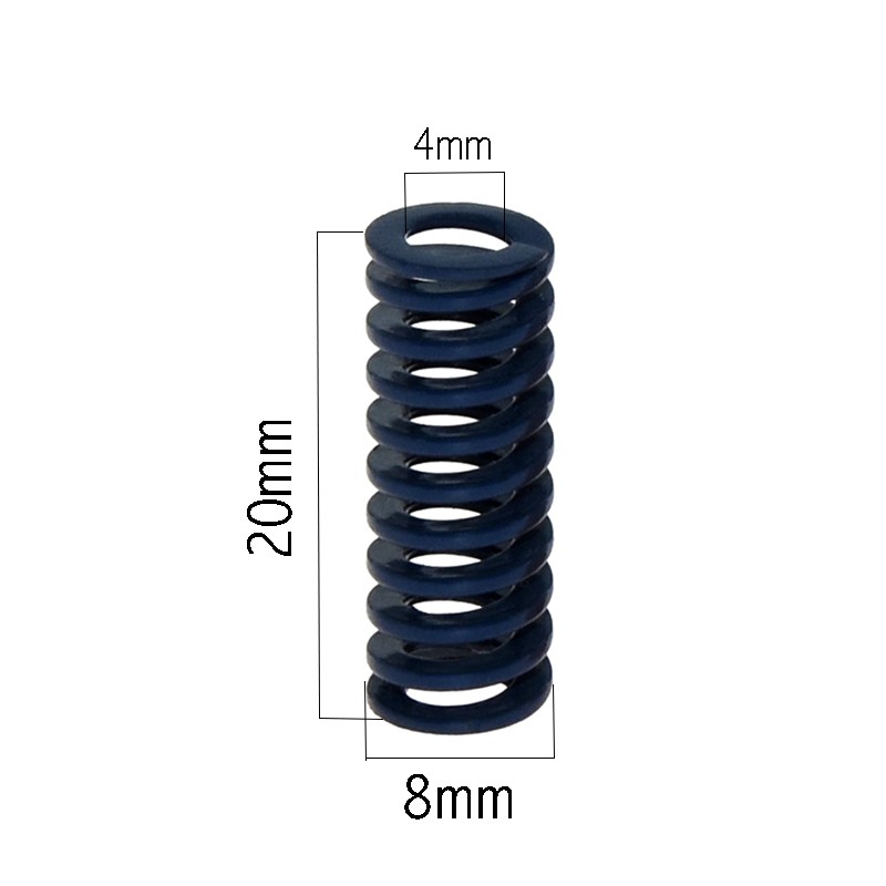 Пружина для нагревательного стола 8x20 (синяя)