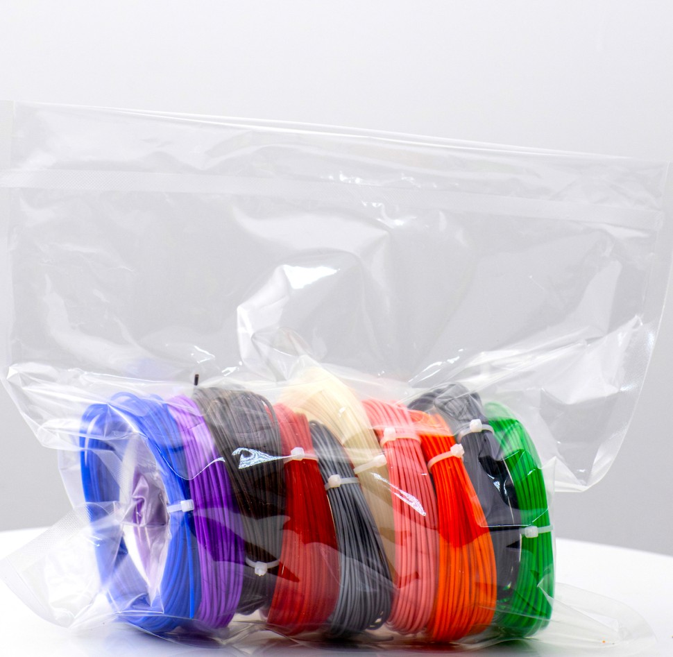 Пластик PLA для 3D ручек (10 цветов по 10 метров)