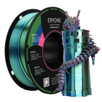 Пластик PLA 1кг шелковый трехцветный синий-зеленый-красный Eryone Пластик PLA 1кг шелковый трехцветный синий-зеленый-красный Eryone