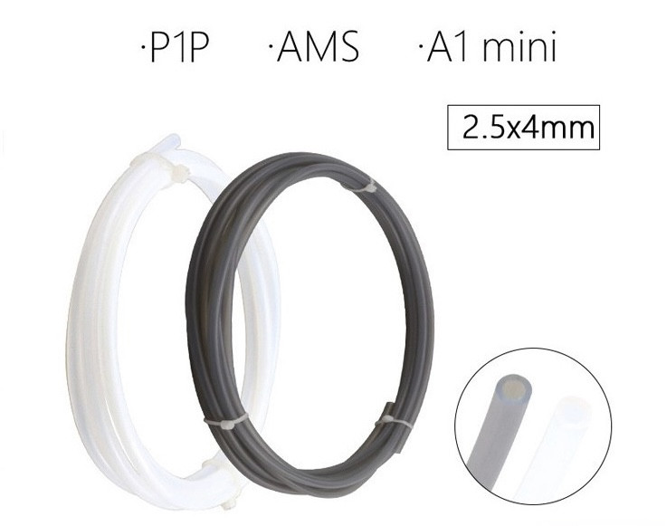 Фторопластовая трубка (PTFE) 4х2.5мм серая – купить в интернет-магазине ...