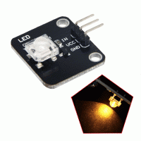 Модуль светодиода пиранья (желтый) Модуль светодиода пиранья (желтый)