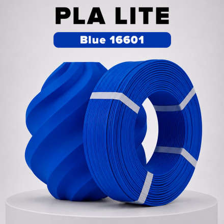 Пластик PLA lite 1кг синий BambuLab (16601) без катушки
