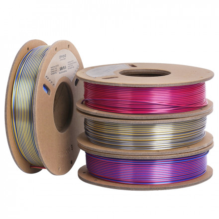 Набор №6 PLA 4шт по 250г шелковый трехцветный