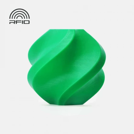 Пластик PLA lite 1кг зеленый BambuLab (16501) без катушки