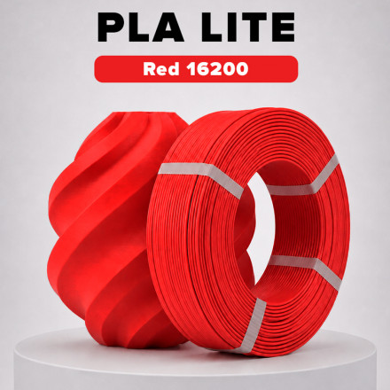 Пластик PLA lite 1кг красный BambuLab (16200) без катушки
