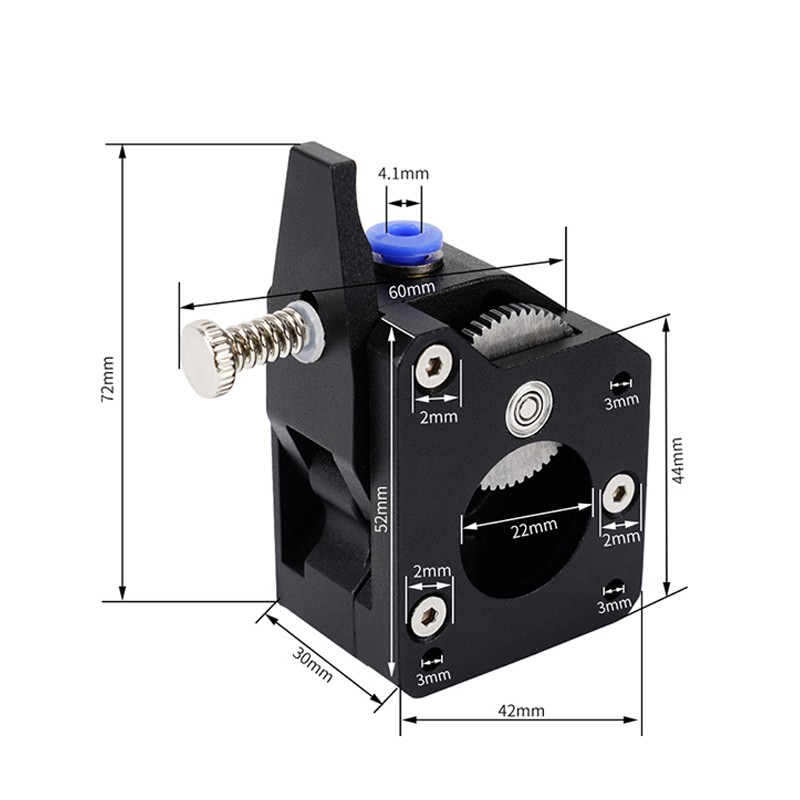 Экструдер Dual Drive металлический