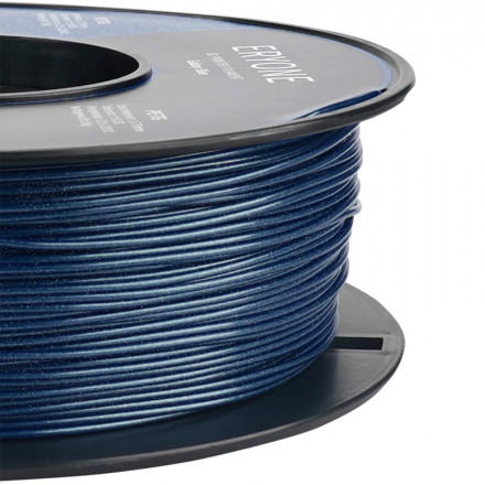 Пластик PETG 1кг синий с глиттером Eryone