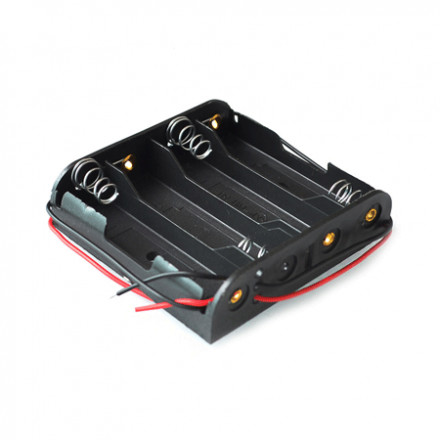 Батарейный отсек 4хАА с проводами