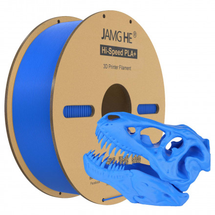 Пластик PLA+ Hi-Speed 1кг синий Jamg He