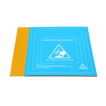 Наклейка на нагревательный стол 235х235мм