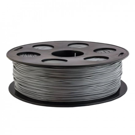 Пластик PLA 1кг серебристый металлик Bestfilament (1.75мм)