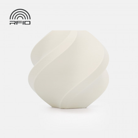 Пластик PLA matte 1кг белая кость BambuLab (11103) без катушки