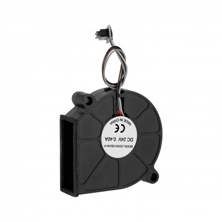 Вентилятор турбинный 50x50x15мм 24V 0.11A на подшипниках для Bambu Lab P1