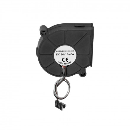 Вентилятор турбинный 50x50x15мм 24V 0.11A на подшипниках для Bambu Lab P1