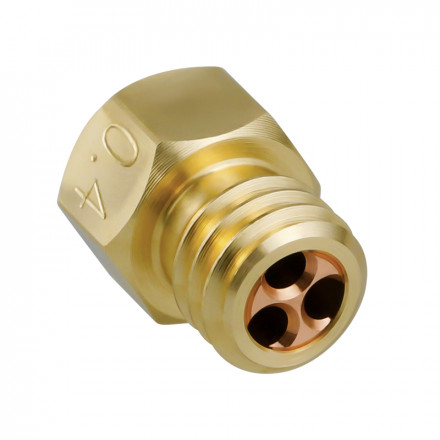 Сопло с медной вставкой (тип CHT) для хотэнда MK8, CR10