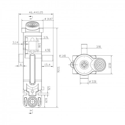 Узел подачи для Bambu Lab AMS