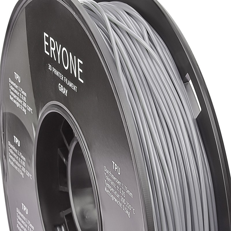 Пластик TPU 0.5кг серый Eryone