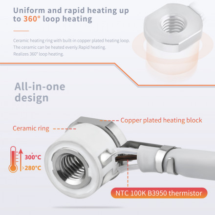 Хотэнд CHC Kit 24V 104NT-4