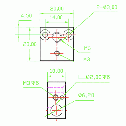 Нагревательный блок CR10 с силиконовой теплоизоляцией