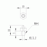 Сопло 0,5мм для Ultimaker для пластика 3мм