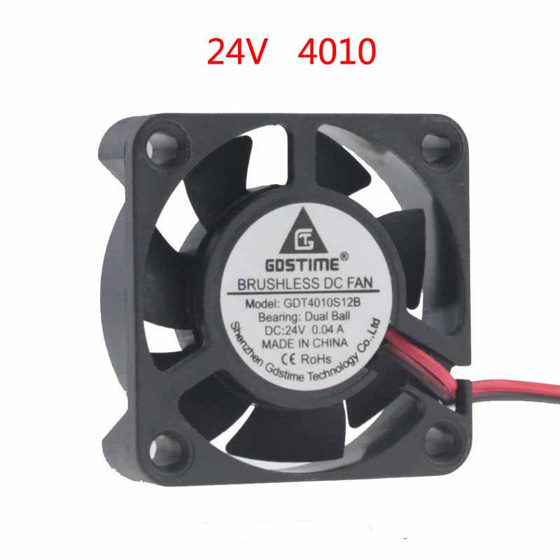 Вентилятор GDStime 40x40x10мм 24V на подшипниках