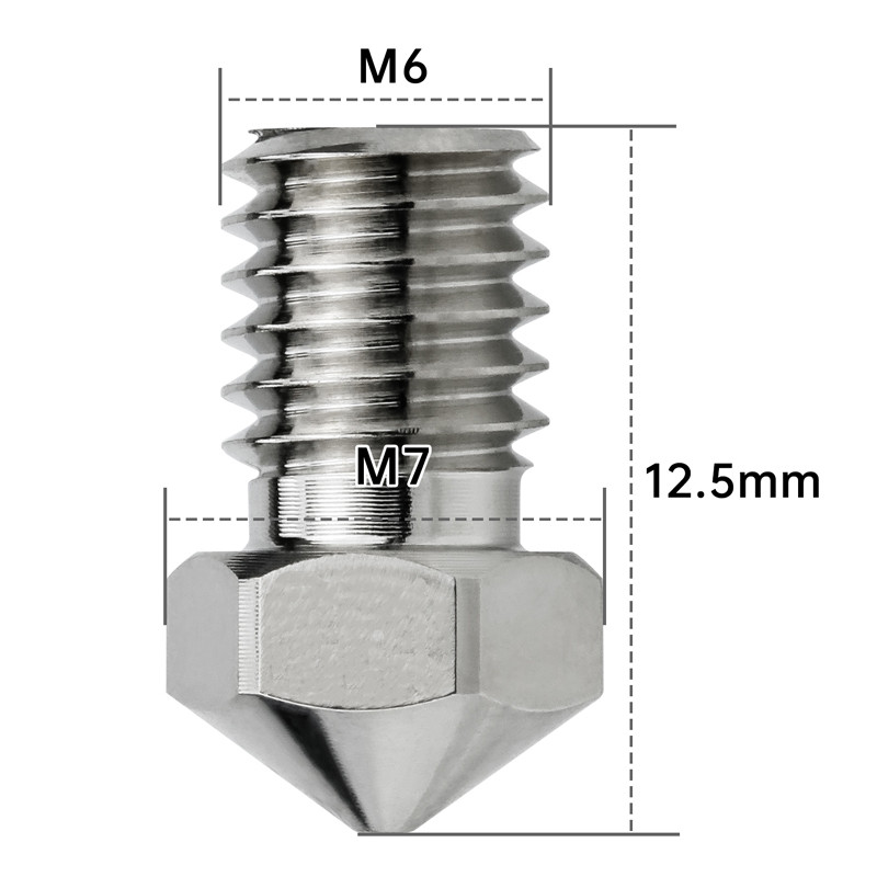 Сопло медное (тип CHT) для хотэнда E3D V6