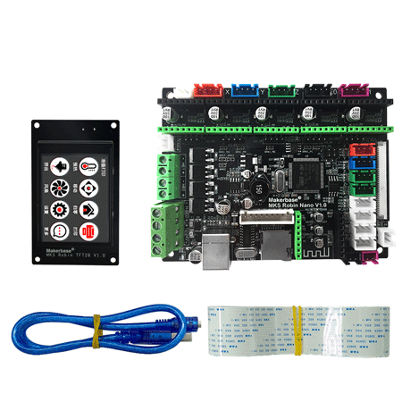 Плата MKS Robin Nano с дисплеем TFT28