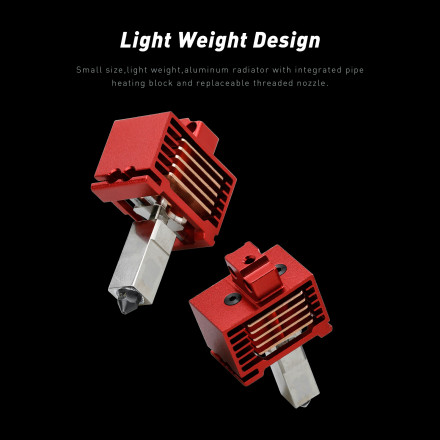 Хотэнд TZ V3.0 для Bambu Lab P1P, P1S с нагревателем и термистором