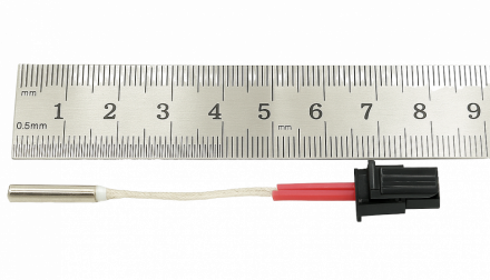 Термистор в гильзе HT-NTC100K (длина провода 60мм с разъёмом Molex 2p 3.0mm-F)