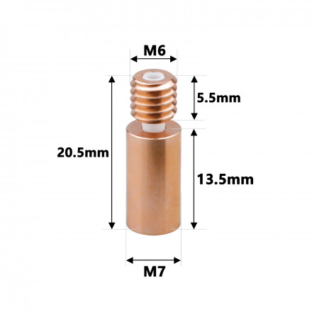 Термобарьер медно-керамический Kraken