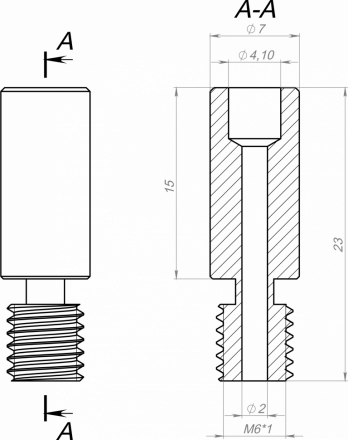 Термобарьер CR8 титановый сплав (Ivilol)
