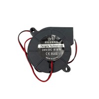 Вентилятор турбинный 50х50х15мм 24V на подшипниках Вентилятор турбинный 50х50х15мм 24V на подшипниках