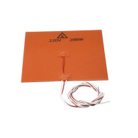 Силиконовый нагреватель для стола 200х200мм 220V 200W Силиконовый нагреватель для стола 200х200мм 220V 200W