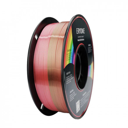 Пластик PLA 1кг радужный шелковый Eryone