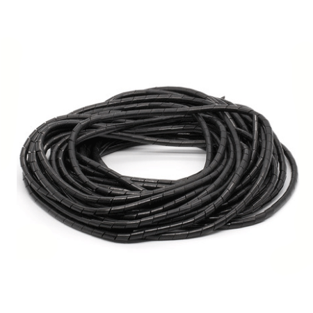Оплетка кабеля 6мм (черная)