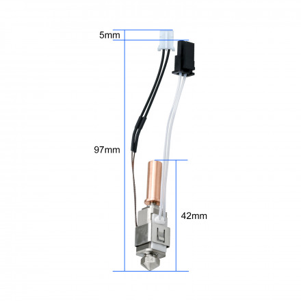 Хотэнд для Anycubic Kobra 2 (тип Bambu)