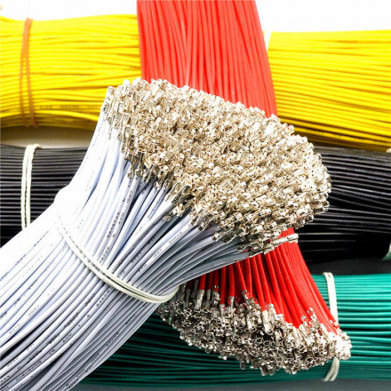 Провод 20см обжатый с двух сторон под XH2.54 (красный)