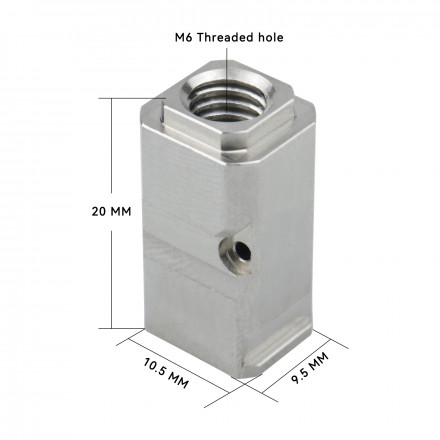 Нагревательный блок для Volcano 24V 60W (тип Bambu)