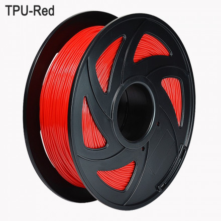 Пластик TPU 800г (красный)