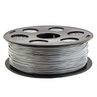 Пластик PETG 1кг серебристый металлик Bestfilament (1.75мм)